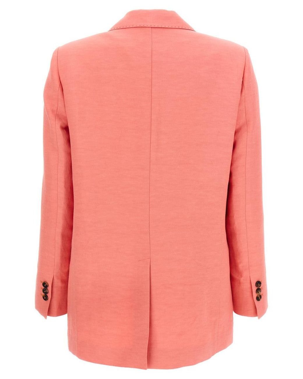 Alberto Biani Pink Coral America Blazer