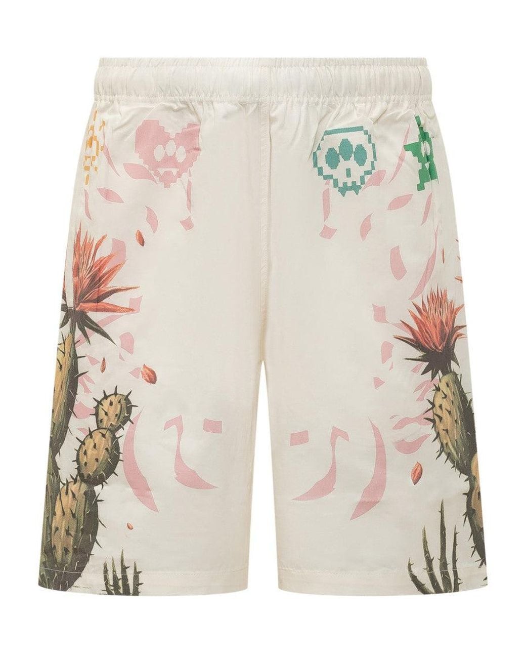 Barrow Natural Graphic Shorts for men