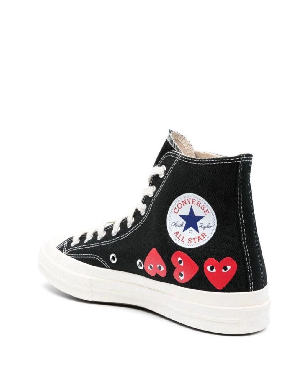 Comme des Garçons Black Chuk Taylor Sneakers for men