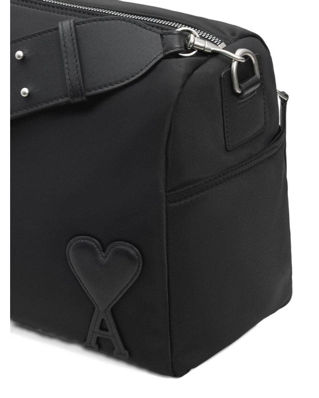 AMI Black Marcel Crossbody Bag