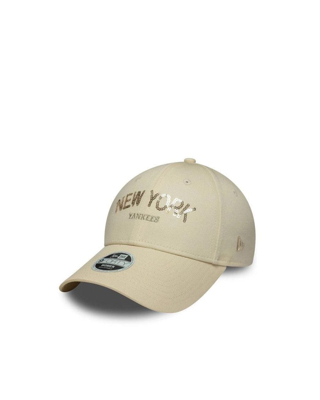 KTZ White Baseball Cap 9Forty Sequin for men