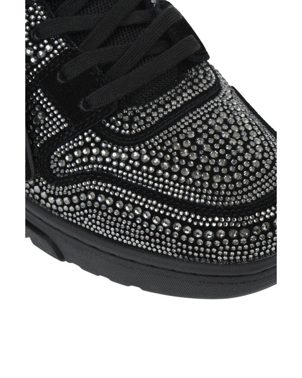 Off-White c/o Virgil Abloh Black Embellished Sneakers for men