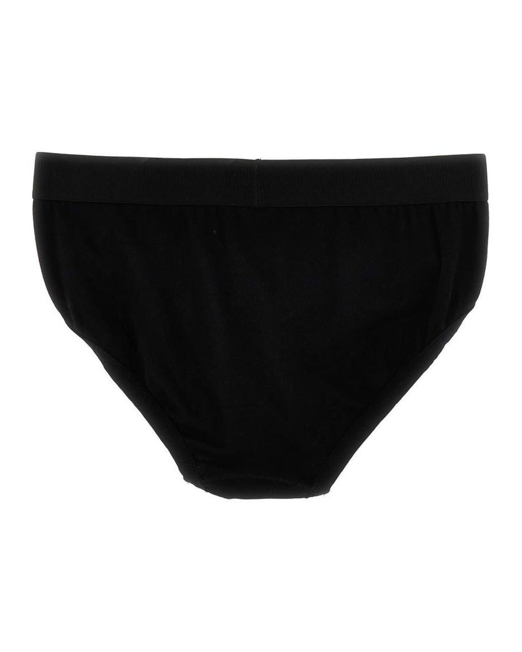 Tom Ford Black Logo Briefs for men