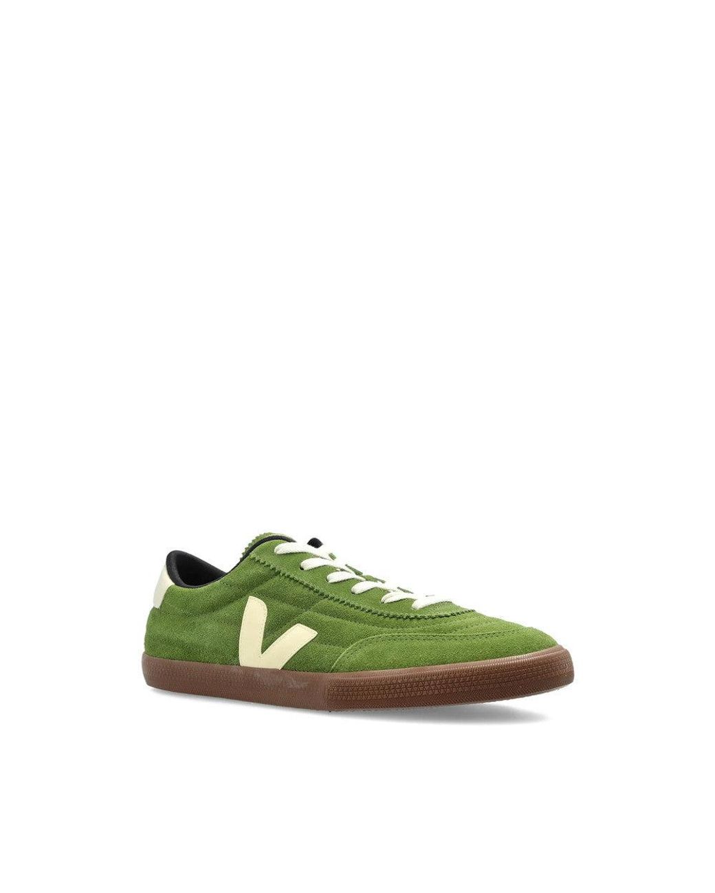 Veja Green "Panenka Suede" Sports Shoes for men