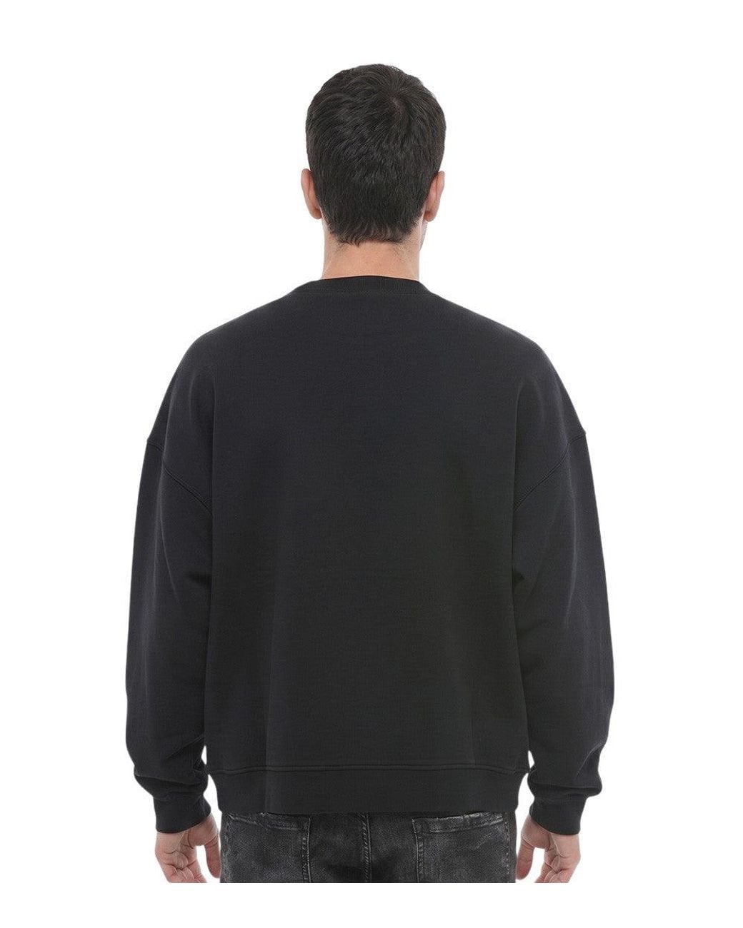 DSquared² Black Crew Neck Sweatshirt for men
