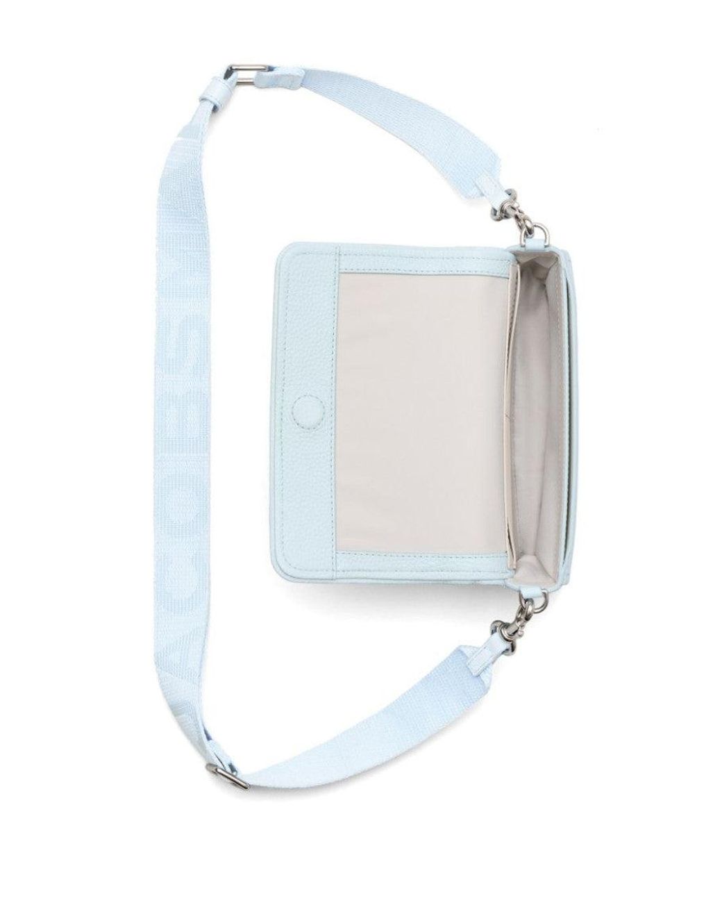 Marc Jacobs Blue The Leather Mini Crossbody Bag
