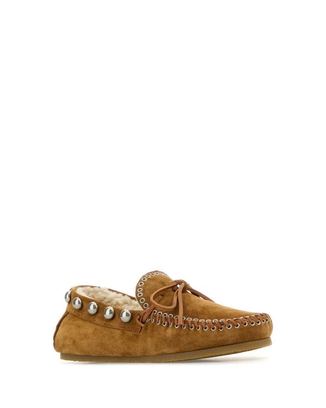 Isabel Marant Brown Suede Fitza Loafers