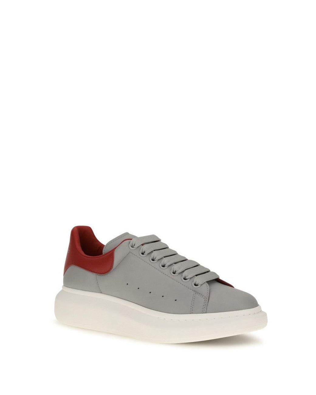 McQueen White Color Block Sneakers for men