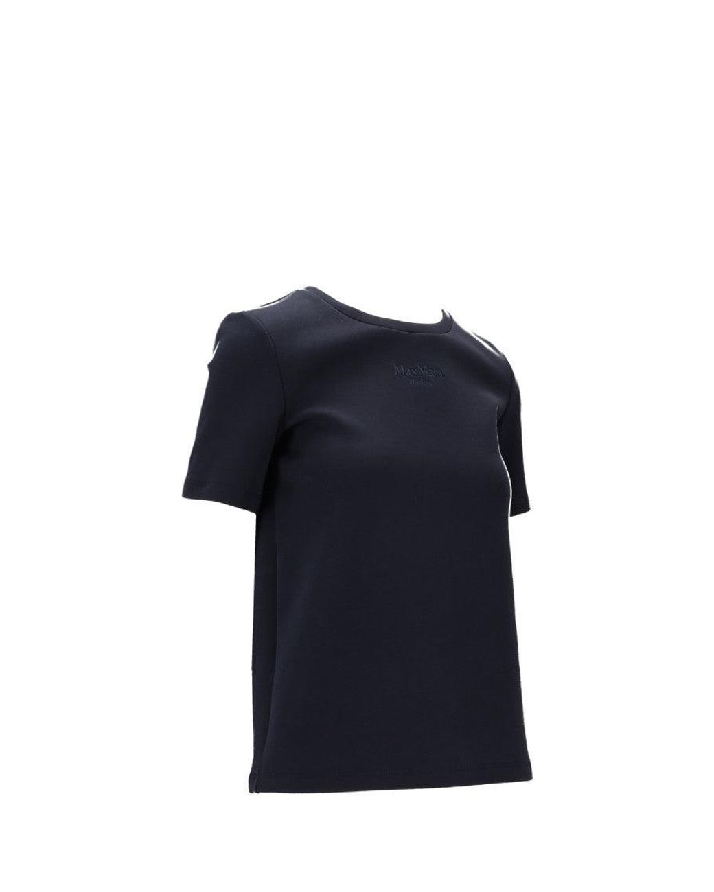 Max Mara Blue Crew Neck T-Shirt