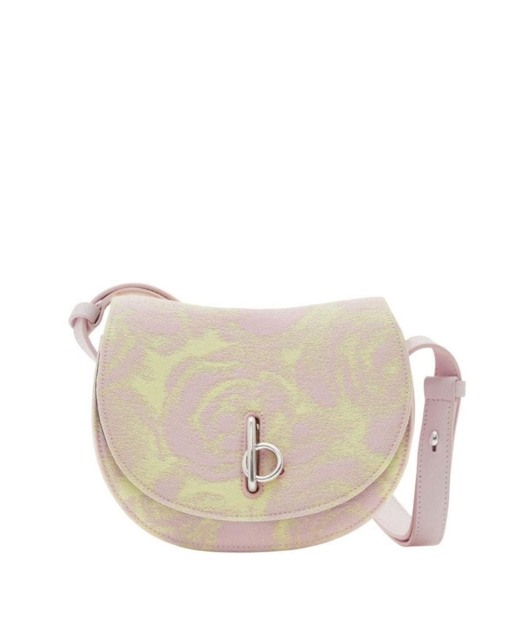 Burberry White Rocking Horse Mini Shoulder Bag