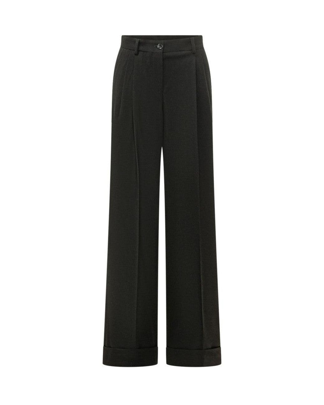 Dolce & Gabbana Black Tailored Trousers