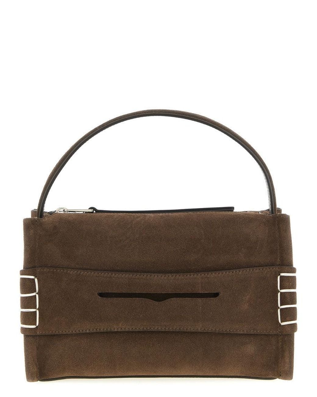 J.W. Anderson Brown Loafer Small Shoulder Bag