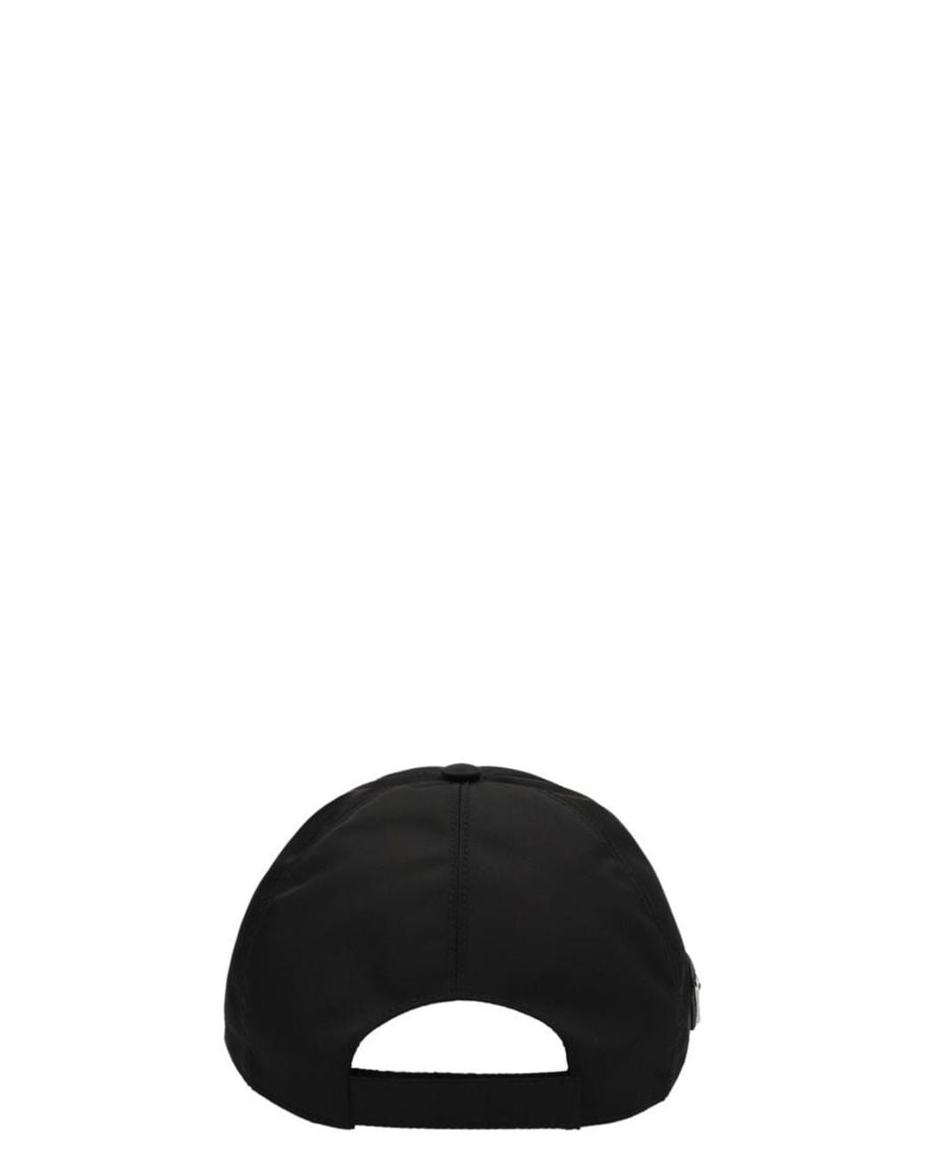 Prada Black Logo Cap