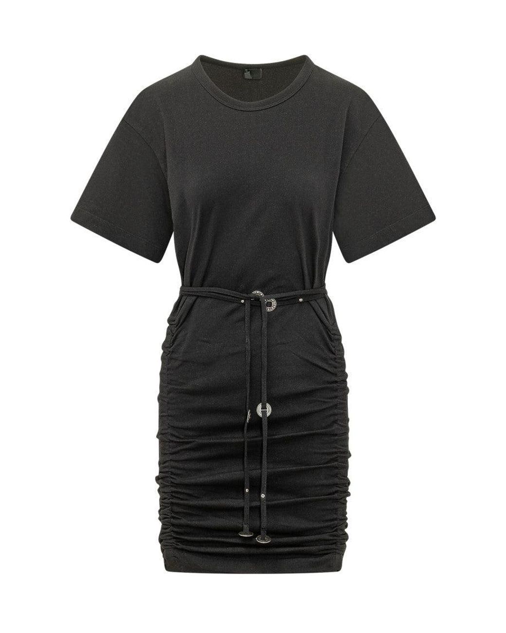 Pinko Black Stylish Suit With Cut Sleeves And Textured Details