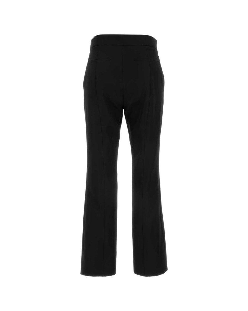 Gucci Black Embroidered Logo Trousers