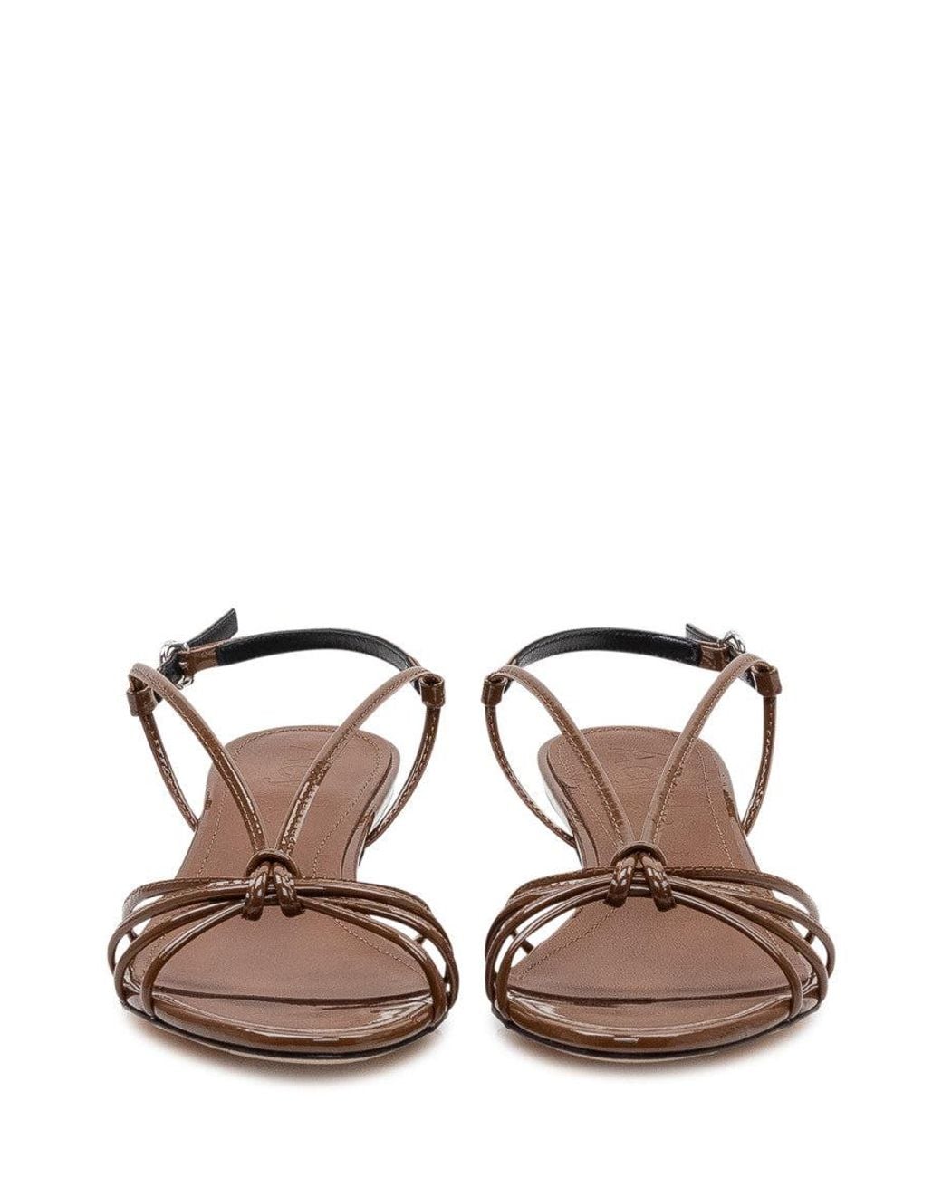 Aeyde Brown Leather Heels