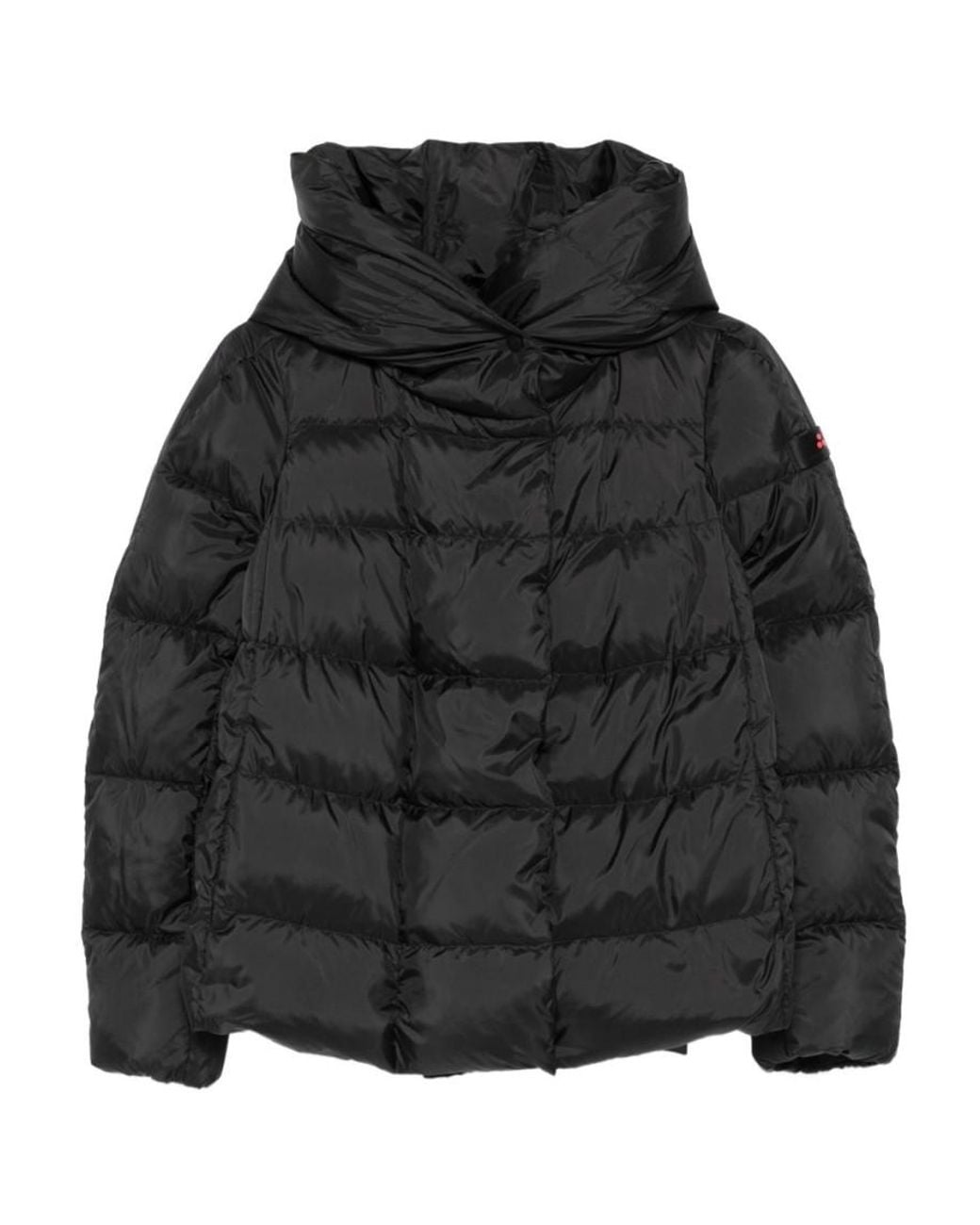 Peuterey Black Short Down Jacket 'Tucano'