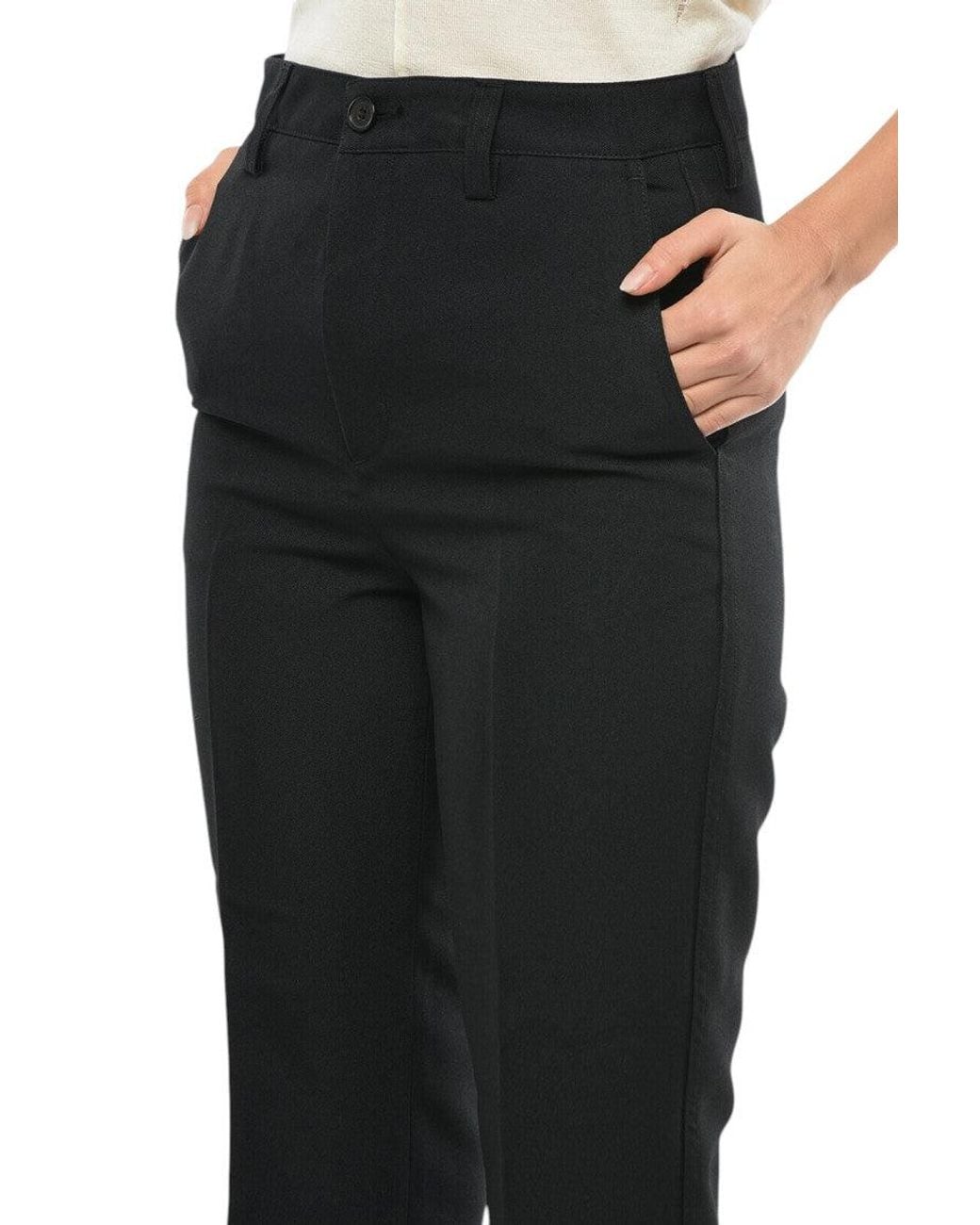 Department 5 Black Slim Fit Chinos