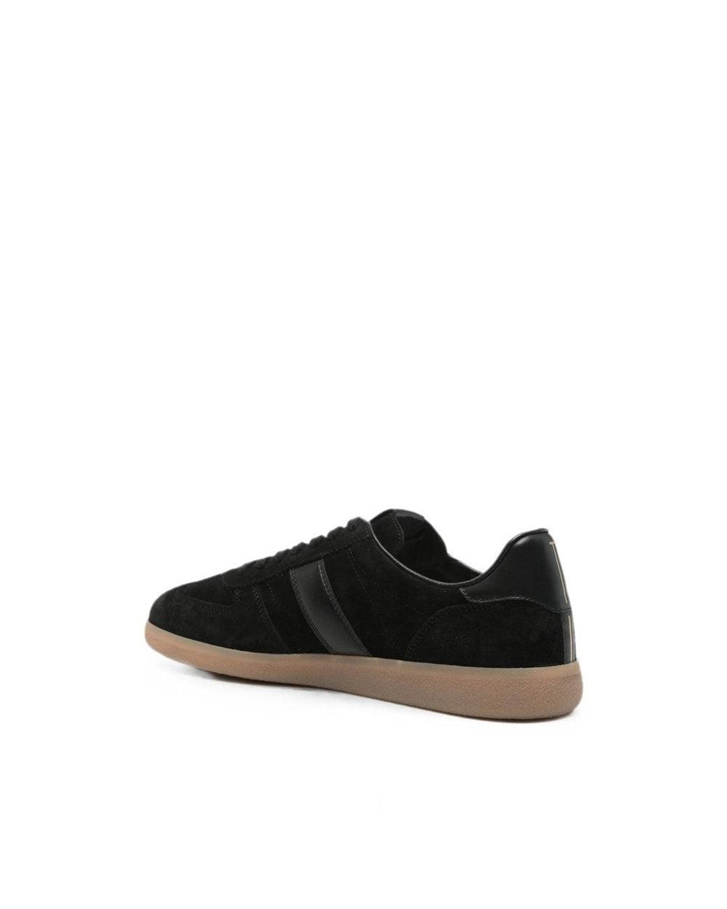 Tom Ford Black Suede Sneakers for men