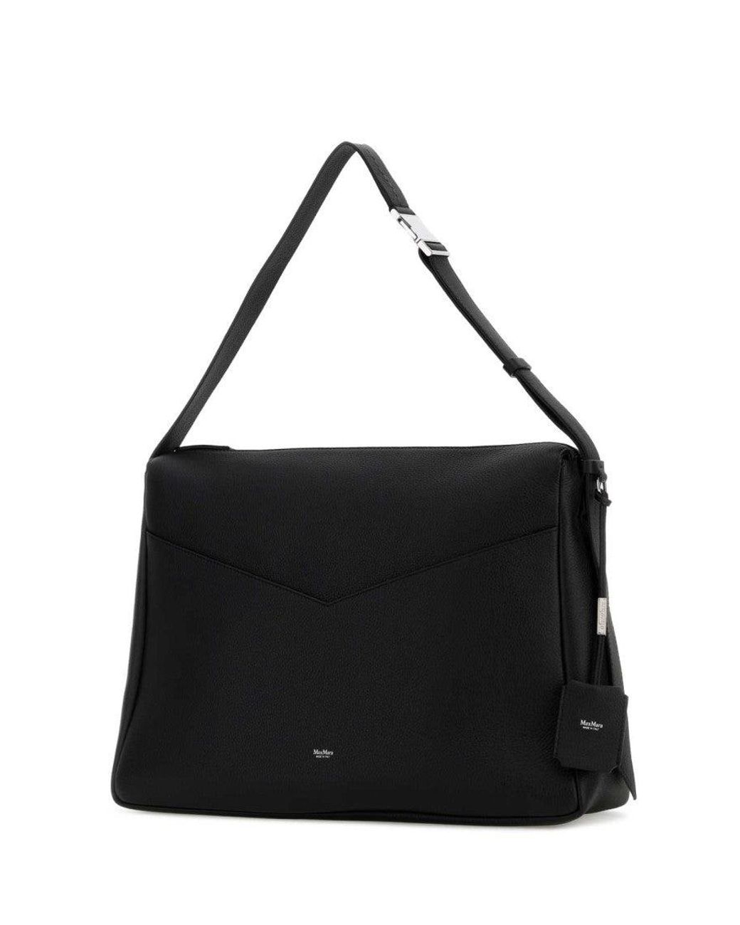 Max Mara Black Kipperl Shoulder Bag