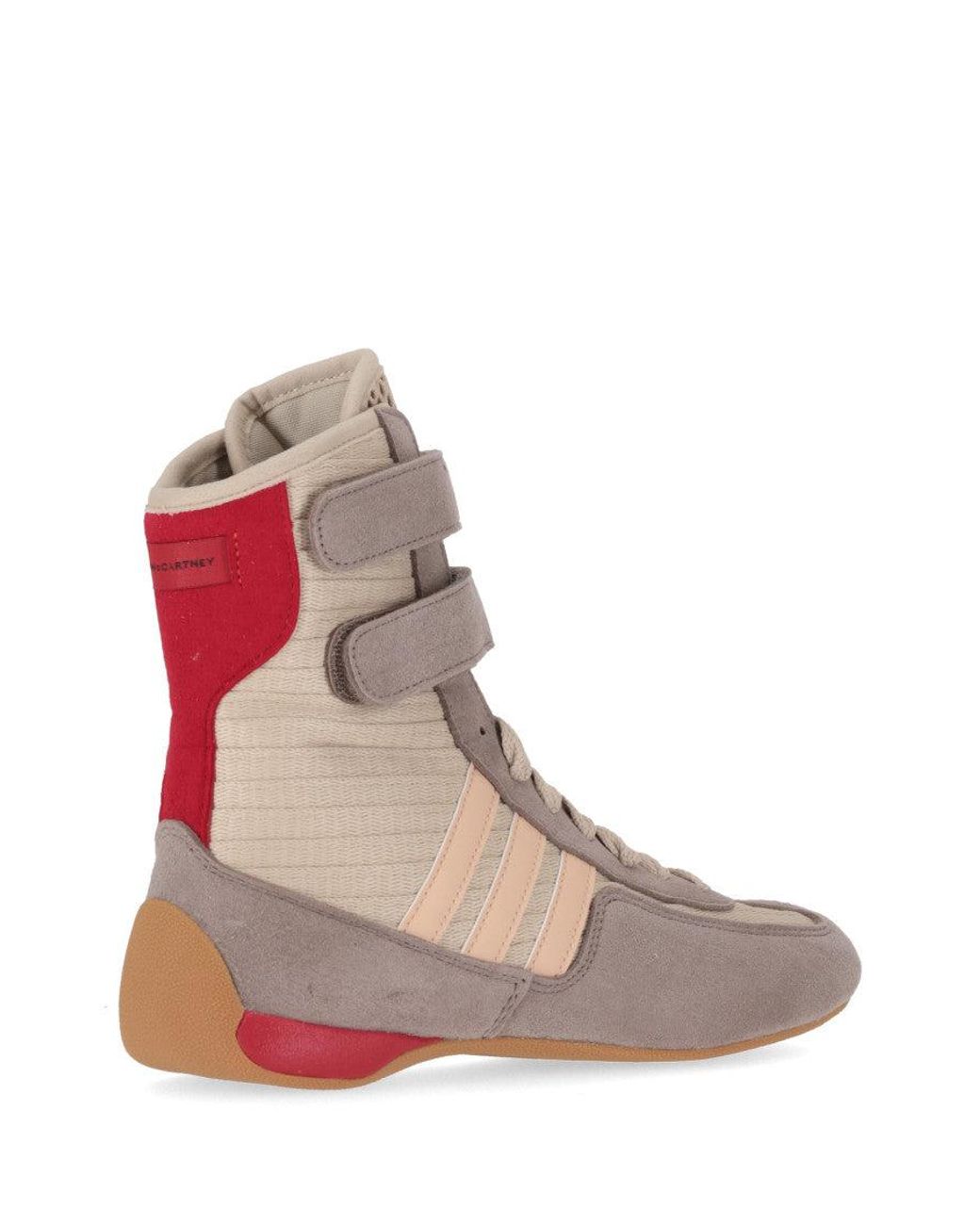 Stella McCartney Brown Multi Color High Top Sneakers