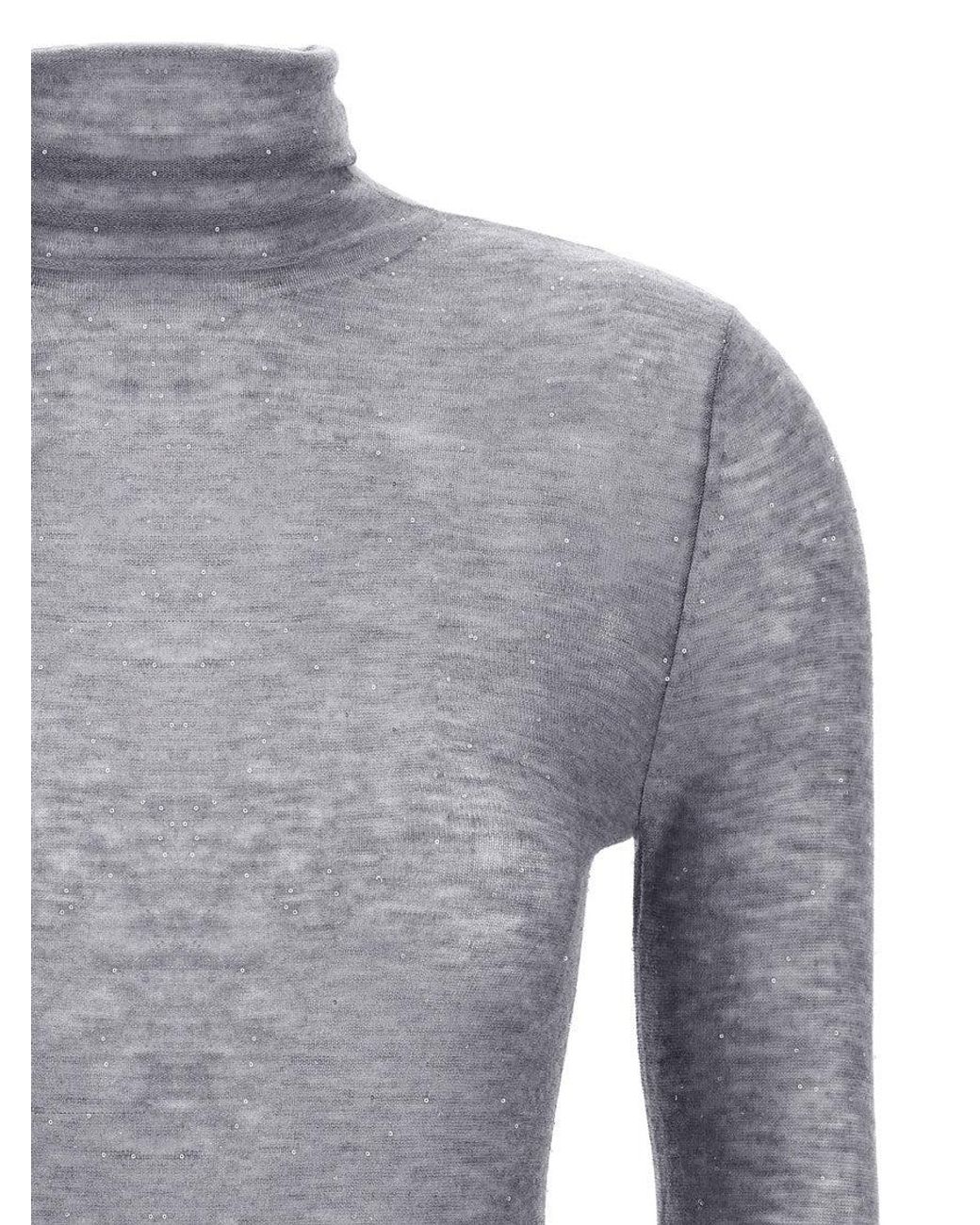 Pinko Gray 'Moss' Sweater