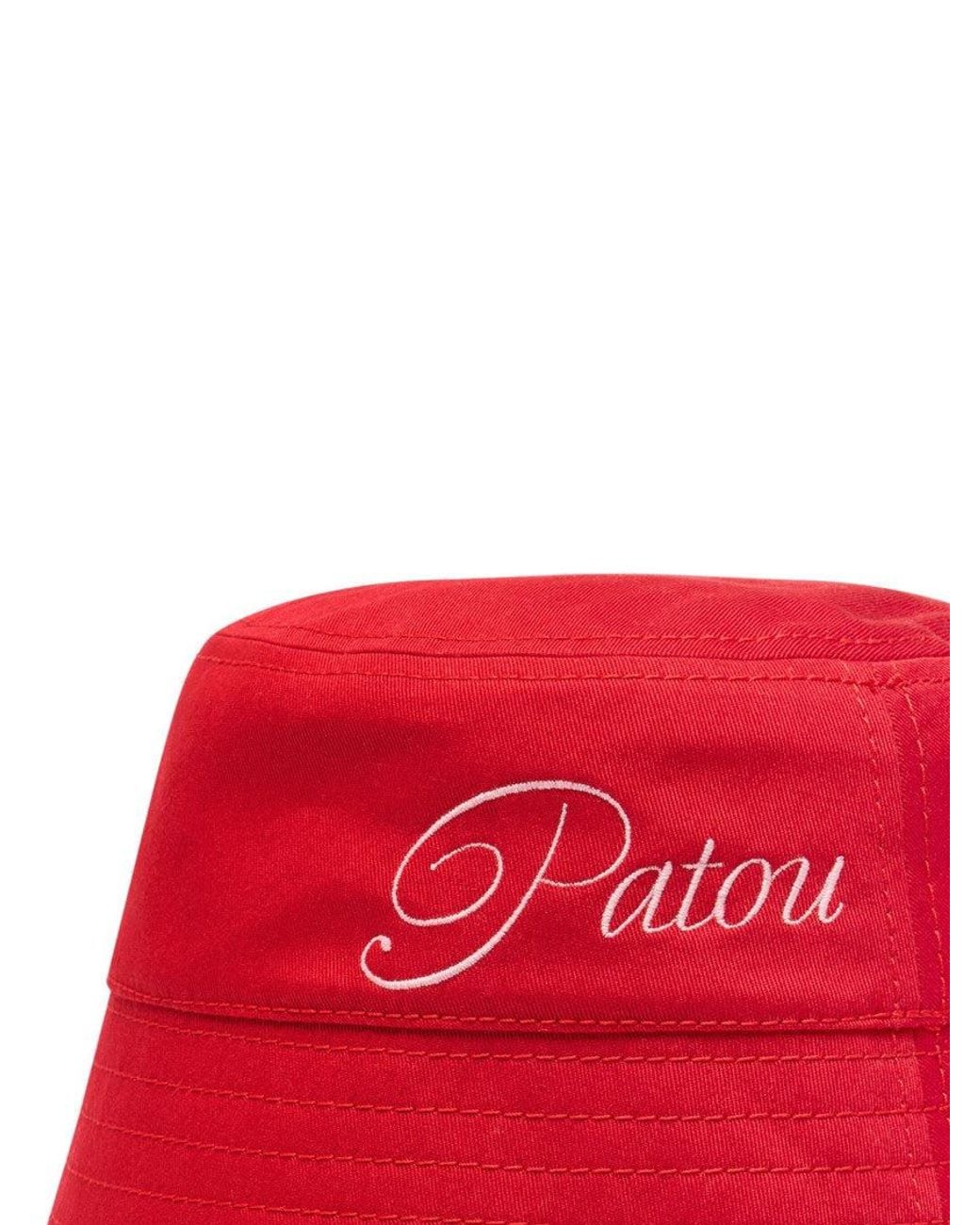 Patou Logo-Embroidered Bucket Hat