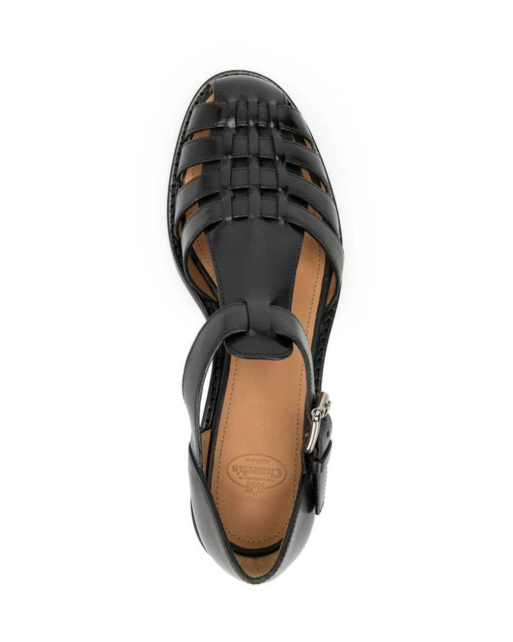 Church's Black Kelsey Prestige Sandal