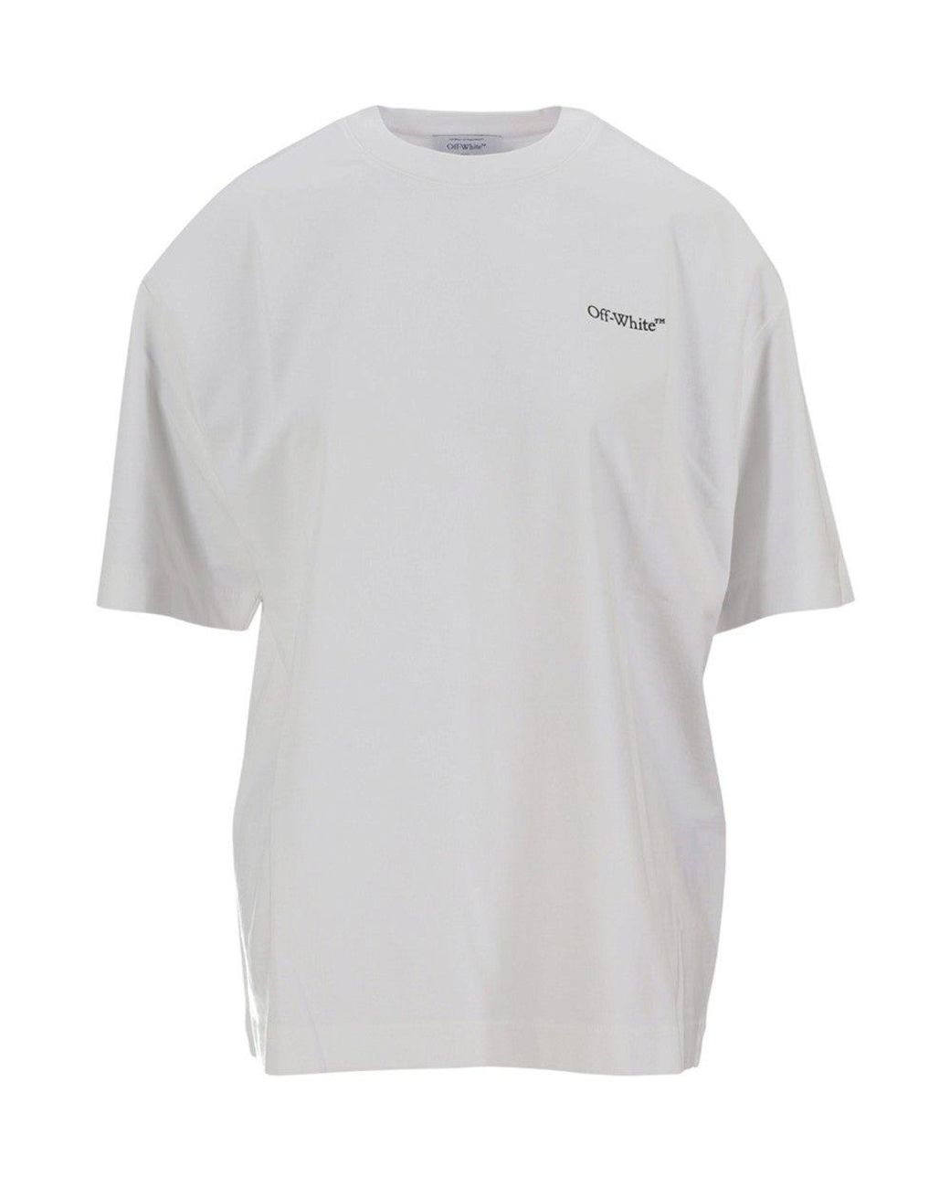 Off-White c/o Virgil Abloh White Crew Neck T-Shirt