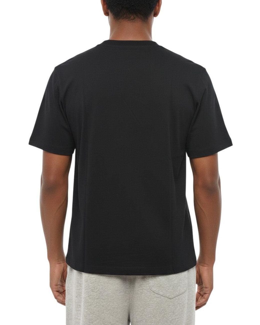 1989 STUDIO Black Relaxed Logo T-Shirt for men