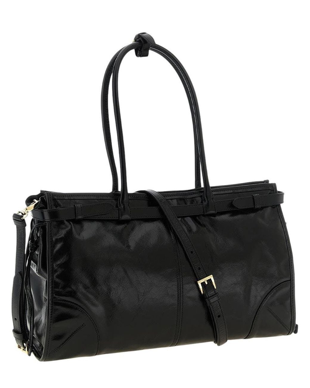 Prada Black Bonnie Large Tote