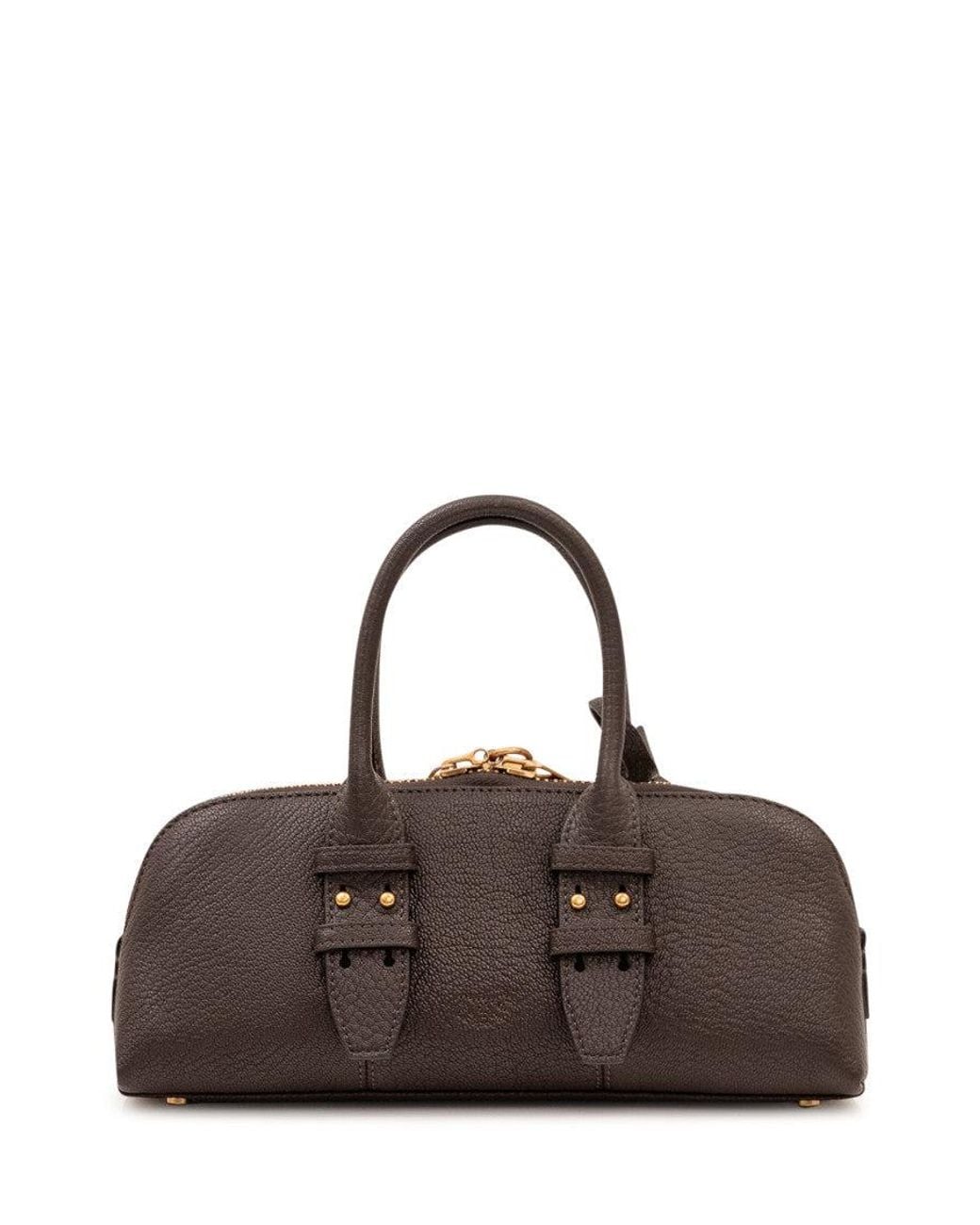 Pinko Brown Dark Escape Small Satchel