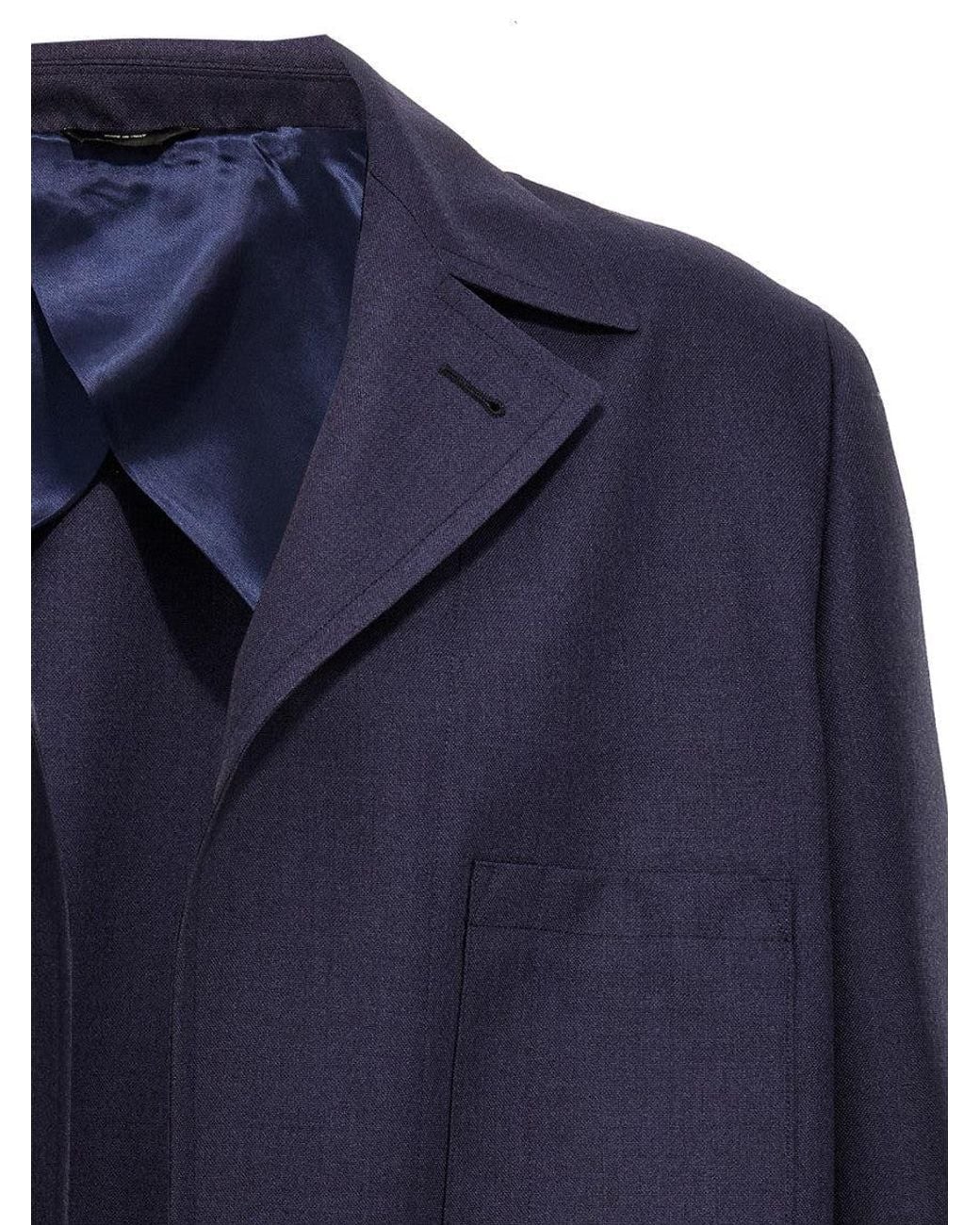 Fendi Blue Blazers for men