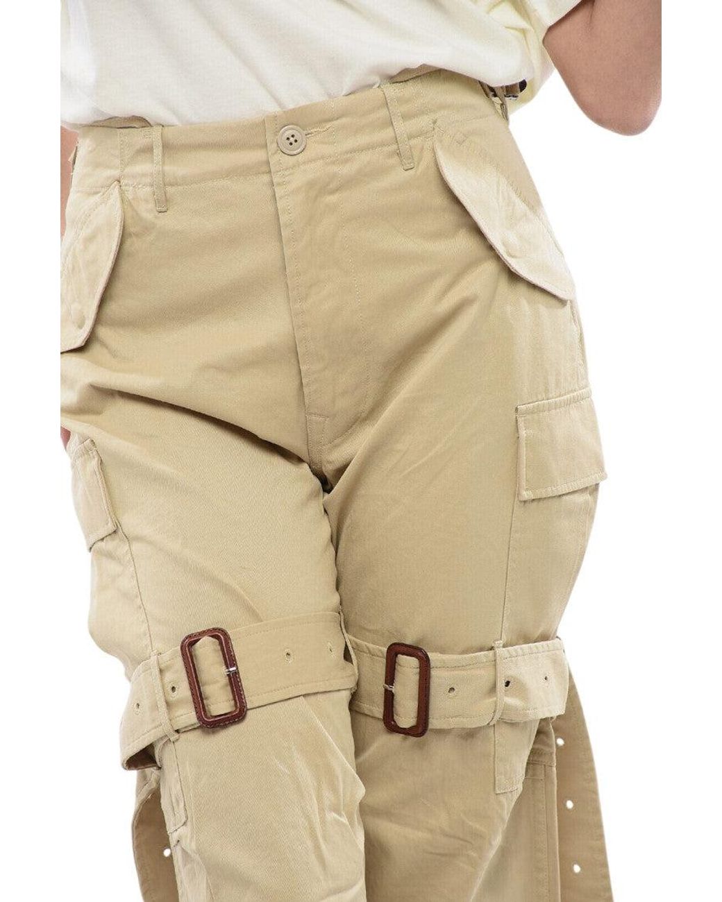 R13 Natural Relaxed Cargos