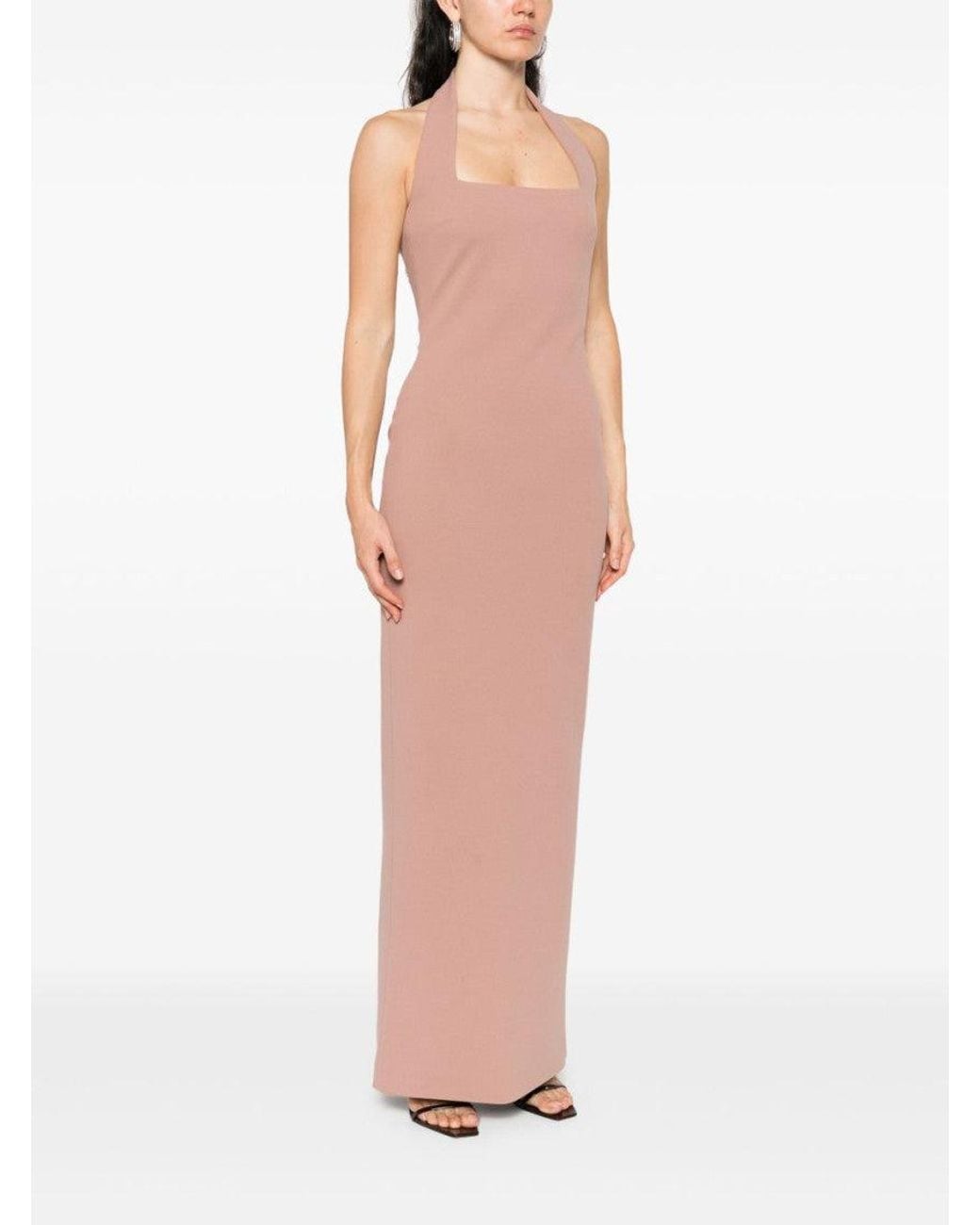 Solace London White Ilona Maxi Dress
