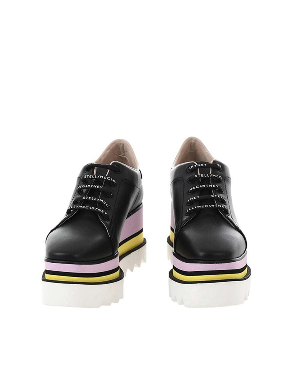 Stella McCartney Black Color Block Sneakers