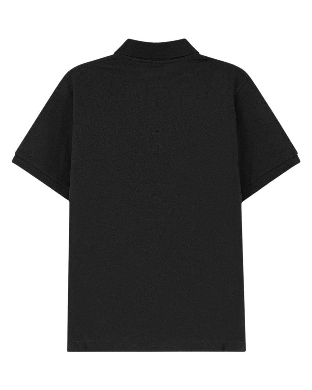 Saint Laurent Black Shirt Collar Polo for men