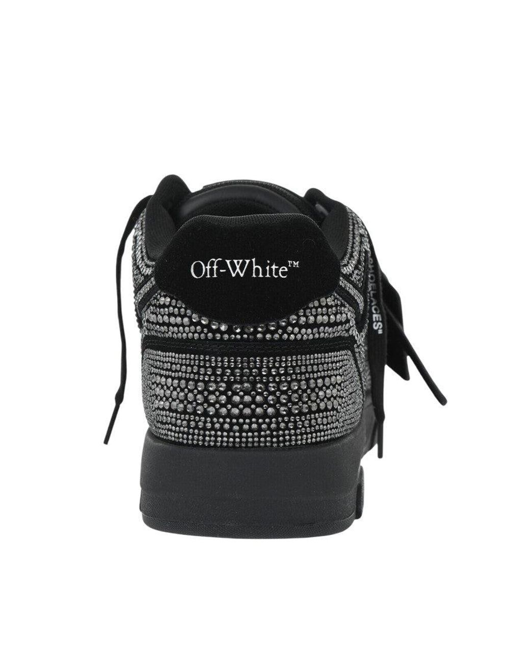 Off-White c/o Virgil Abloh Black Embellished Sneakers for men
