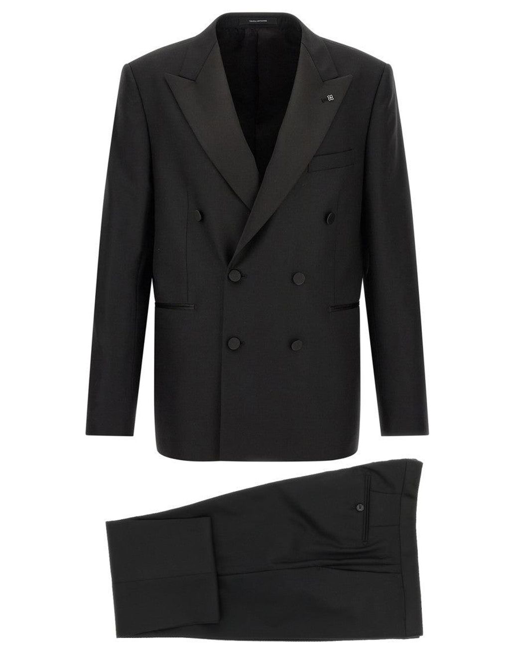 Tagliatore Black 'Bruce' Tuxedo Dress for men