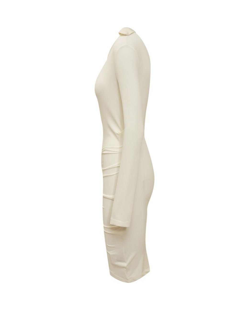 Off-White c/o Virgil Abloh White Chic Mini Suit Dress