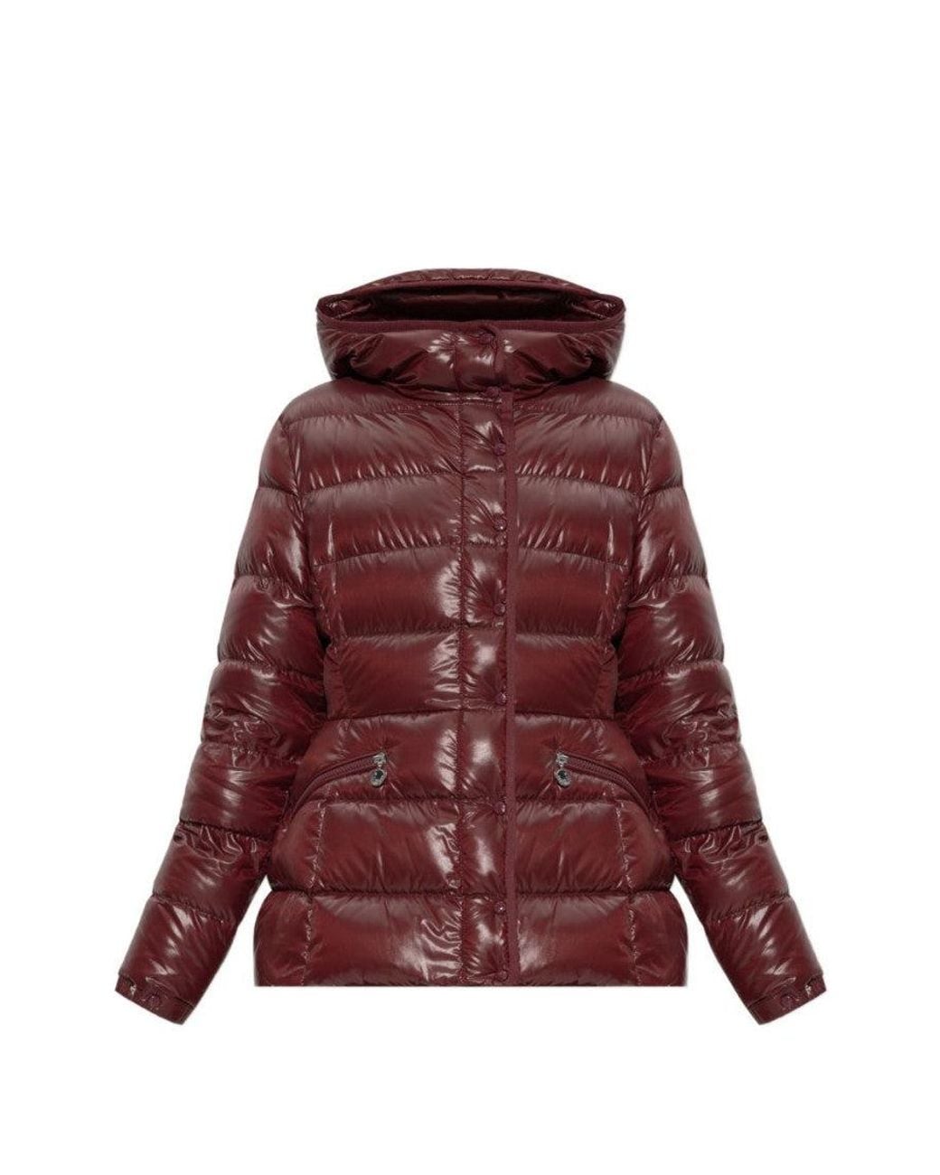 Moncler Red Solid Hood Jacket