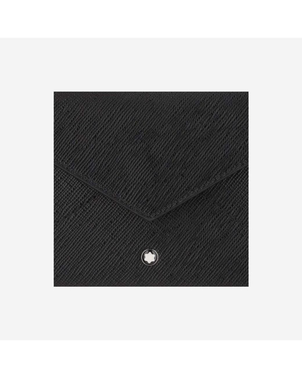 Montblanc Black Solid Wallet for men