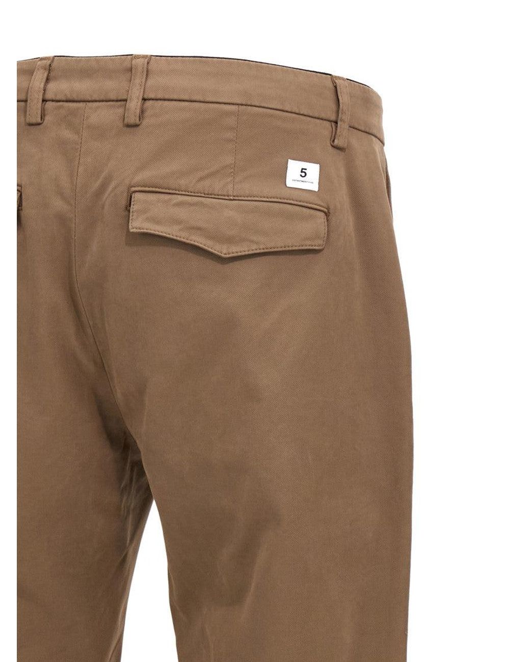 Department 5 Brown Prince Pants for men