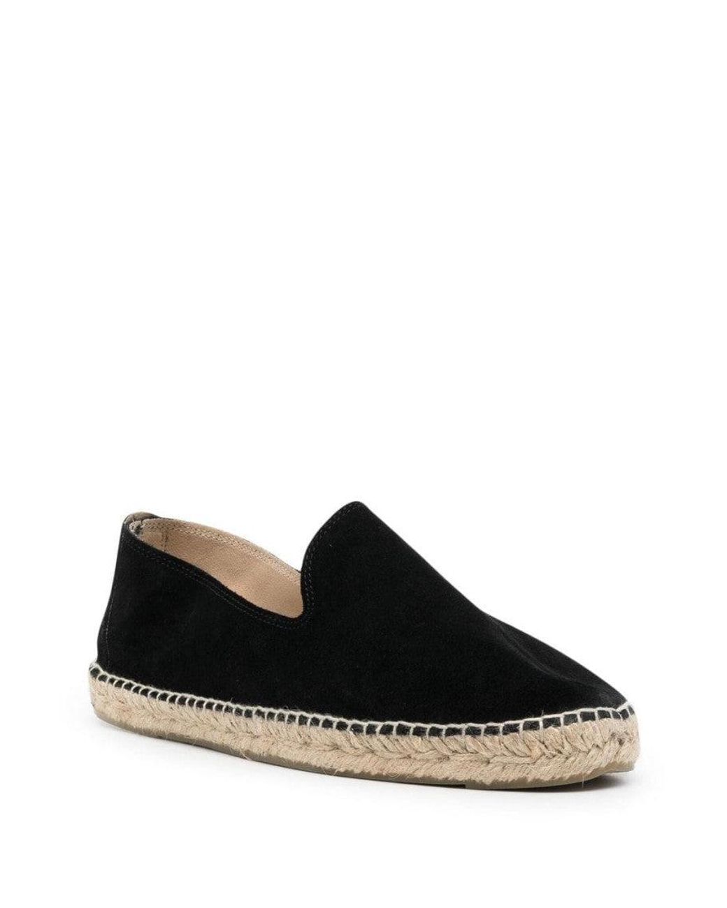 Manebí Black Suede Espadrilles for men