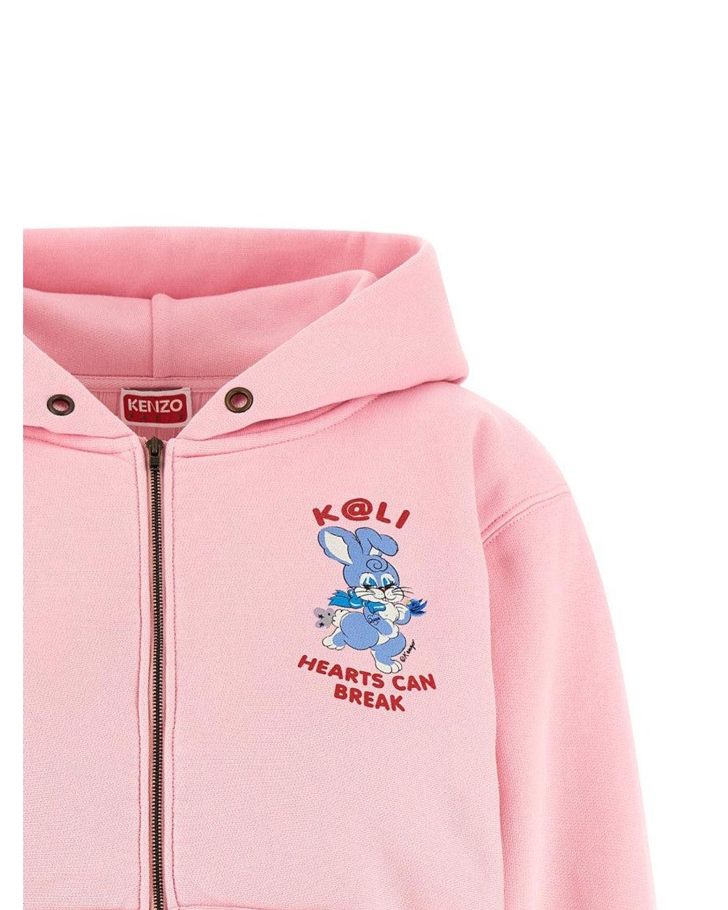 KENZO Pink Cartoon' Hoodie