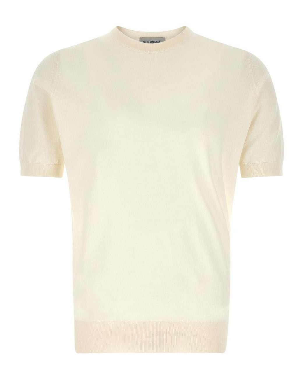John Smedley Natural 'Kempton' T-Shirt for men