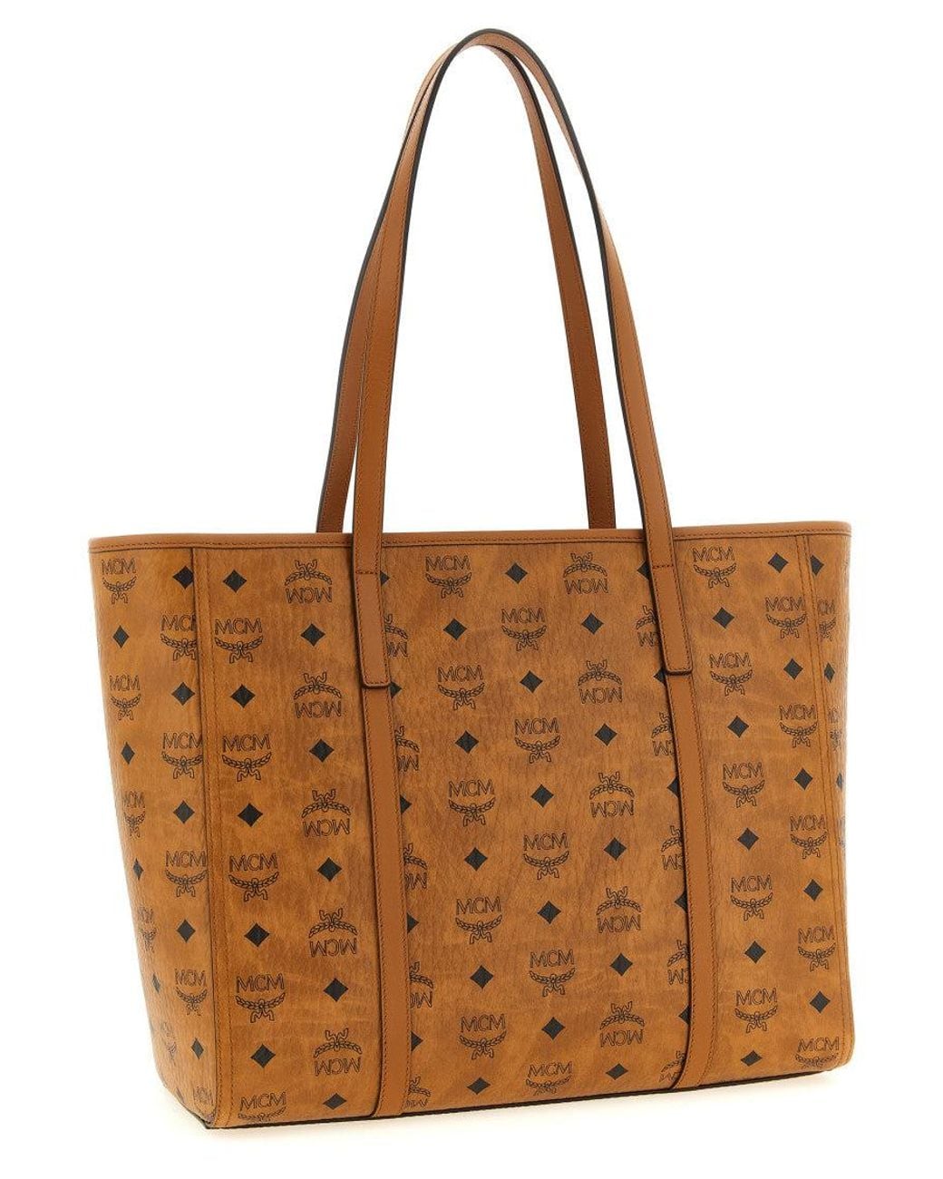 MCM Brown Toni Medium Tote