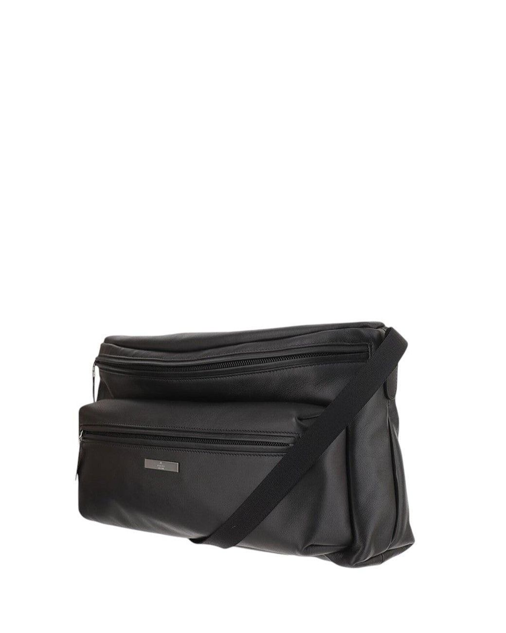 Gucci Black Tag Medium Crossbody Bag