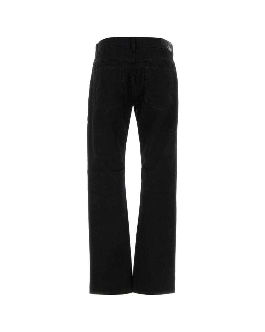 Gucci Black Mid Rise Jeans for men