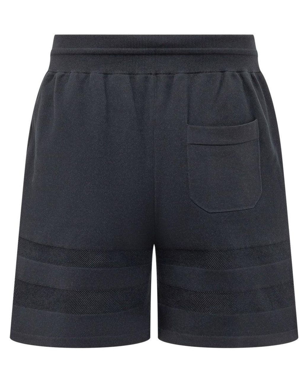 Givenchy Blue Textured Shorts for men